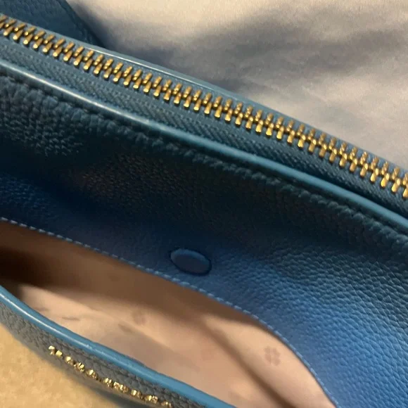 Kate Spade Blue Leather Crossbody Bag - Picture 5 of 7